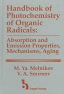 Front cover of Handbook of photochemistry of organic radicals by M. Ya Mel'nikov