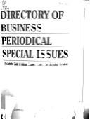 Front cover of Directory of Business Periodical Special Issues by Trip Wyckoff