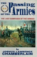 Front cover of The passing of the armies by Joshua Lawrence Chamberlain