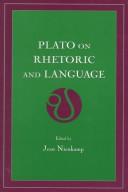 Cover of Plato on rhetoric and language by Πλάτων