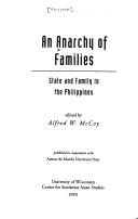 Front cover of An Anarchy of Families by Alfred W. McCoy