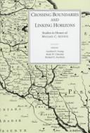 Cover of Crossing boundaries and linking horizons by Michael C. Astour