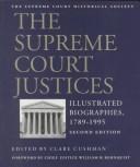 Front cover of The Supreme Court justices by Clare Cushman