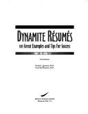 Cover of Dynamite resumes by Ronald L. Krannich