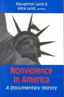Front cover of Nonviolence in America by Staughton Lynd