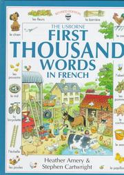 Front cover of First Thousand Words in French by Heather Amery