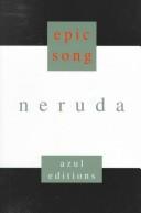 Cover of Epic Song by Pablo Neruda
