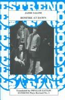 Cover of Bonfire at dawn by Jaime Salom