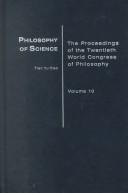 Front cover of The proceedings of the Twentieth World Congress of Philosophy by World Congress of Philosophy (20th 1998 Boston, Mass.)