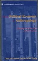 Front cover of From political economy to anthropology by Colin A. M. Duncan