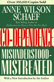 Cover of Co-dependence by Anne Wilson Schaef