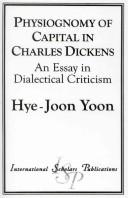 Front cover of Physiognomy of Capital in Charles Dickens by Hye-Joon Yoon