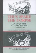 Cover of Thus spake the Corpse by Andrei Codrescu