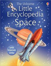 Front cover of The Usborne little encyclopedia of space by Paul Dowswell