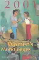 Front cover of The Best Women's Stage Monologues of 2001 (Best Women's Stage Monologues) by D. L. Lepidus