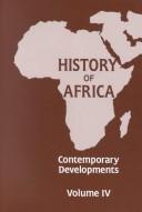 Front cover of History of Africa by Harry A. Gailey