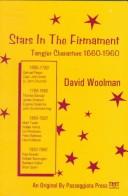Front cover of Stars in the firmament by David S. Woolman