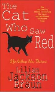 Cover of The Cat Who Saw Red (A Jim Qwilleran Feline Whodunnit) by Lilian Jackson Braun