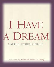 Cover of I have a dream by Martin Luther King Jr.