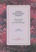 Cover of Three purgatory poems by Edward E. Foster