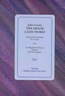 Cover of The minor Latin works by John Gower