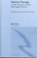 Cover of Positive therapy by Stephen Joseph
