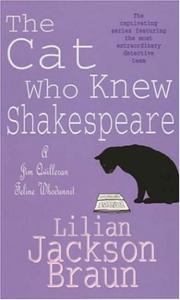 Cover of The Cat Who Knew Shakespeare (A Jim Qwilleran Feline Whodunnit) by Lilian Jackson Braun