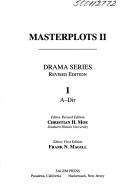 Front cover of Masterplots II by Christian Hollis Moe