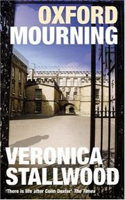 Front cover of Oxford Mourning by Veronica Stallwood