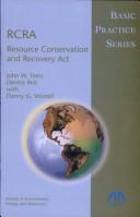 Cover of RCRA by John W. Teets