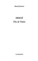 Front cover of Hergé, fils de Tintin by Benoît Peeters