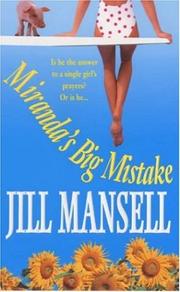 Cover of Miranda's Big Mistake by Jill Mansell