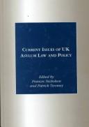 Front cover of Current issues of UK asylum law and policy by Frances Nicholson