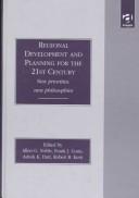 Front cover of Regional development and planning for the 21st century by Allen George Noble