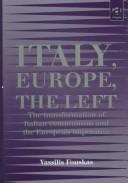 Front cover of Italy, Europe, the Left by Vassilis Fouskas