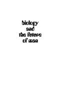 Front cover of Biology and the future of man by Unknown