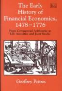 Front cover of The Early History of Financial Economics, 1478-1776 by Geoffrey Poitras