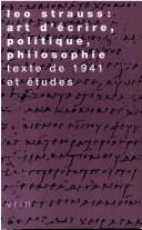 Cover of Léo Strauss by Laurent Jaffro