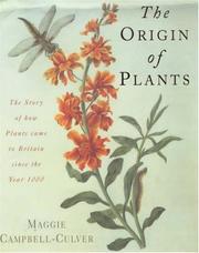 Front cover of Origin of Plants by Maggie Campbell-Culver