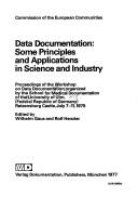 Cover of Data documentation by Workshop on Data Documentation University of Ulm 1975.