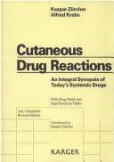 Front cover of Cutaneous drug reactions by Kaspar Zürcher