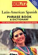 Front cover of Latin-American Spanish phrase book & dictionary by Berlitz