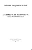 Cover of Indianisme Et Bouddhisme. Milanges Offerts Mgr. Itienne Lamotte. (Publications de L'Institut Orientaliste de Louvain) by Etienne Lamotte