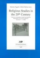 Front cover of Religious studies in the 20th century by Alberto Melloni