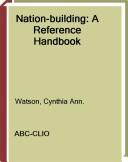 Cover of Nation-building by Cynthia Ann Watson