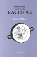 Cover of The Bacchae by Derek Mahon
