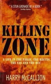 Cover of Killing Zone by Harry McCallion