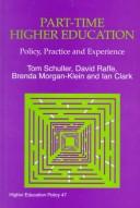 Cover of Part-time higher education by Tom Schuller