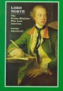 Cover of Lord North by Peter Whiteley