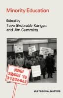 Front cover of Minority education by Tove Skutnabb-Kangas
